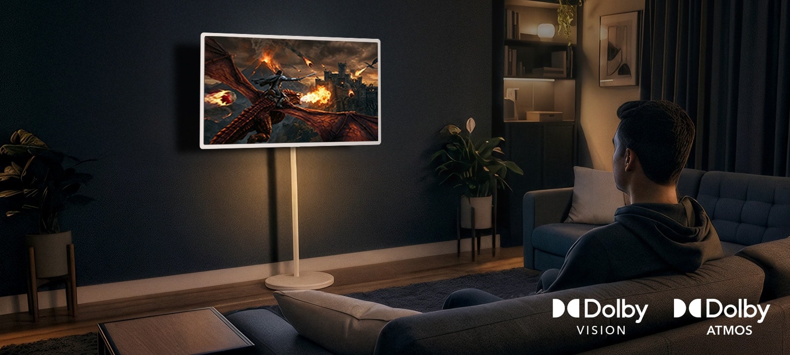 Creează-ți propriul cinematograf cu Dolby Vision & Dolby Atmos1