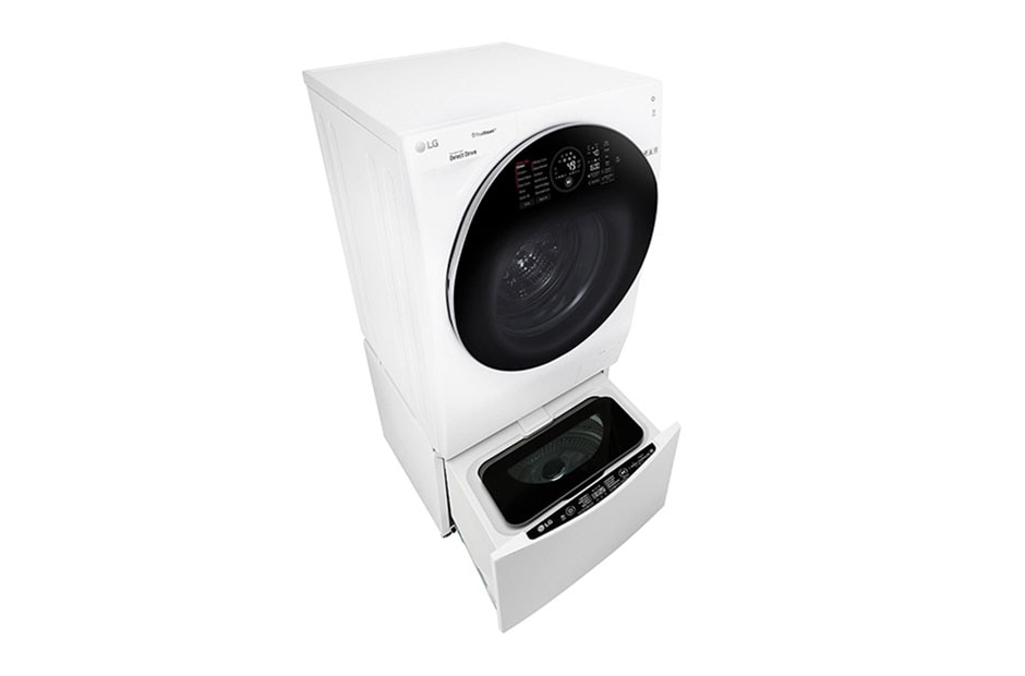 LG Mașină de spălat LG TwinWash™ | 12kg/2kg spălare | 8kg uscare | Clasa A | 6 Motion Direct Drive™ 10 ani garanție | TrueSteam™| ThinQ™ | Alb, F6WD148TWIN, thumbnail 11
