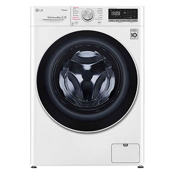 Mașină de spălat | 9kg spălare | 1400 rpm | AI Direct Drive™ | Clasa D | Steam™ | ThinQ™ | Alb1