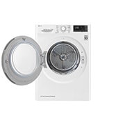 LG Uscător pompă de căldură Dual Inverter | 8kg Condensator curățare automată | EcoHybrid | ThinQ™ | Alb, RC80U2AV4Q, thumbnail 2