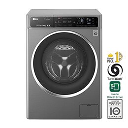 10KG, TURBOWASH™, MAȘINĂ DE SPĂLAT 6 MOTION DD, PANOU TOUCH UNIC, UȘĂ CROMATĂ ELEGANTĂ2