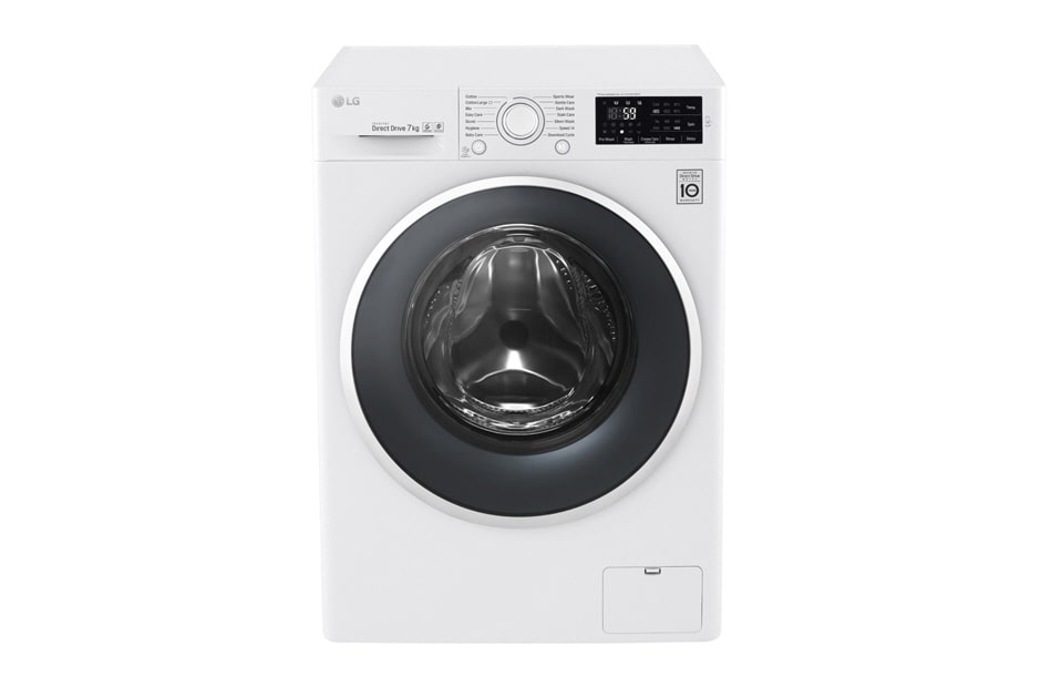 LG 7KG, TURBOWASH™, MAȘINĂ DE SPĂLAT 6 MOTION DD, UȘĂ CROMATĂ ELEGANTĂ, FH2U2HDN1