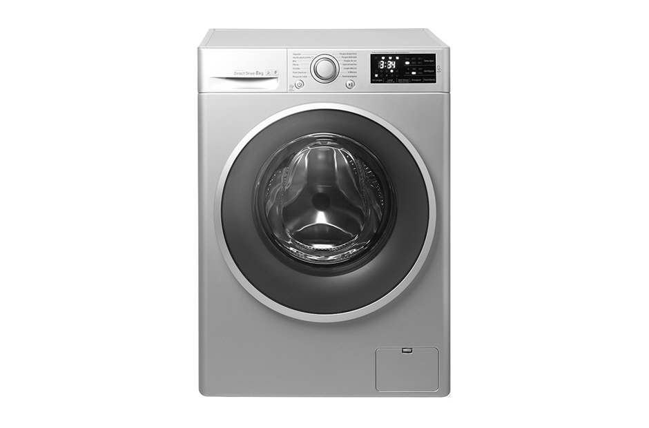 LG 8KG, TURBOWASH™, MAȘINĂ DE SPĂLAT 6 MOTION DD, UȘĂ CROMATĂ ELEGANTĂ, F12U2TDN5