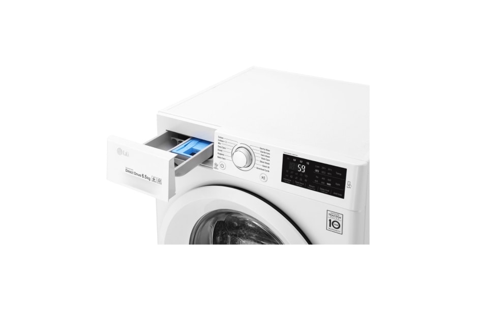 LG Mașină de spălat LG Slim | 6.5kg spălare | 6 Motion Direct Drive™ 10 ani garanție | Clasa A+++ | SmartThinQ | Alb, F0J5WN3W, thumbnail 13