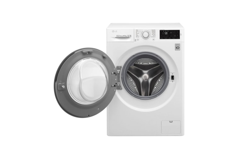 LG Mașină de spălat LG Slim | 6.5kg spălare | 6 Motion Direct Drive™ 10 ani garanție | Clasa A+++ | SmartThinQ | Alb, F0J5WN3W, thumbnail 2