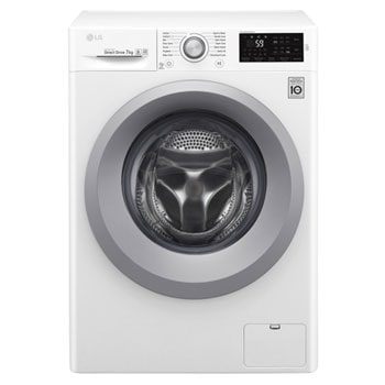 Mașină de spălat LG | 7kg spălare | 6 Motion Direct Drive™ 10 ani garanție | Clasa A+++ | NFC SmartThinQ | Alb1