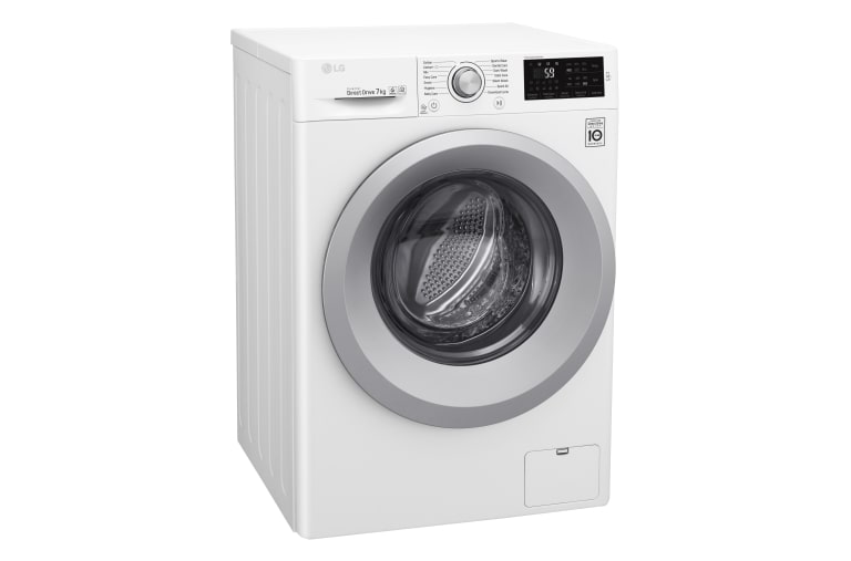 LG Mașină de spălat LG | 7kg spălare | 6 Motion Direct Drive™ 10 ani garanție | Clasa A+++ | NFC SmartThinQ | Alb, F2J5QN4W, thumbnail 4