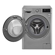 LG Mașină de spălat LG Slim | 6.5kg spălare | 6 Motion Direct Drive™ 10 ani garanție | Clasa A+++ | ThinQ | Argintiu, F2J5WN7S, thumbnail 2