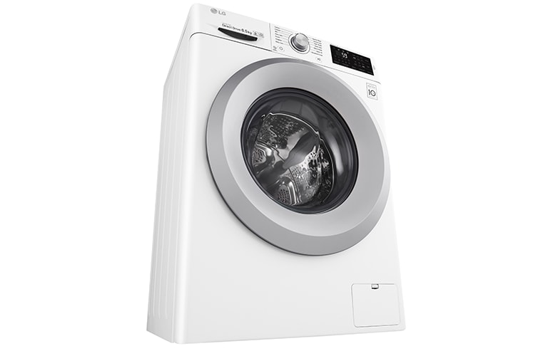 LG Mașină de spălat LG Slim | 6.5kg spălare | 6 Motion Direct Drive™ 10 ani garanție | Clasa A+++ | ThinQ | Alb, F2J5WN4W, thumbnail 4