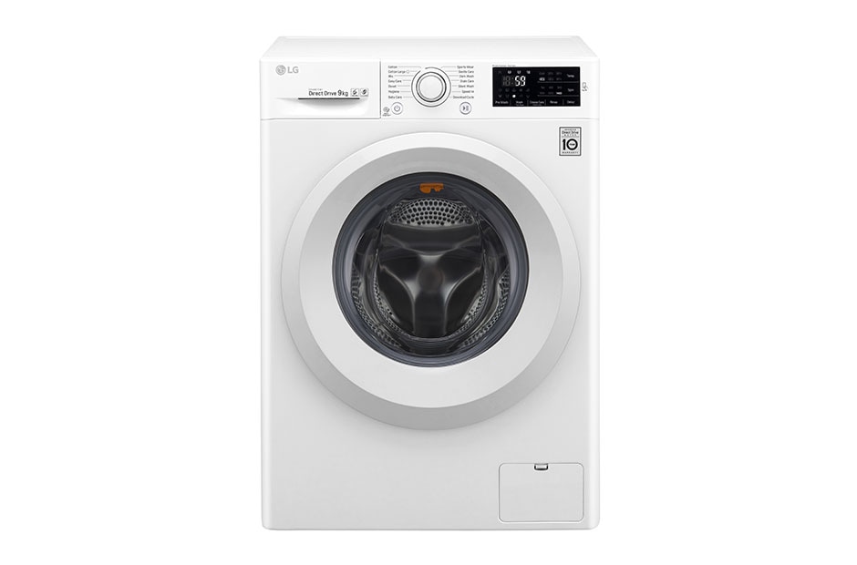 LG Mașină de spălat LG | 9kg spălare | 6 Motion Direct Drive™ 10 ani garanție | Clasa A+++ | NFC ThinQ | TurboWash | Alb, FH4U2VFN3