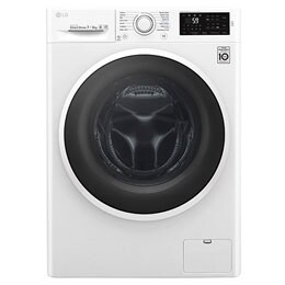 Mașină de spălat LG cu uscator SLIM | 7kg spălare | 4kg uscare | 6 Motion Direct Drive™ 10 ani garanție | Clasa B | NFC ThinQ | Alb2