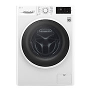 LG Mașină de spălat LG cu uscator SLIM | 7kg spălare | 4kg uscare | 6 Motion Direct Drive™ 10 ani garanție | Clasa B | NFC ThinQ | Alb, F2J6HM0W, thumbnail 1