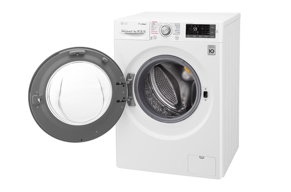 LG Masina de spalat LG cu uscător | 8kg spălare | 5kg uscare | 6 Motion Direct Drive™ 10 ani garanție |  True Steam™ | Wifi, F4J7TH1W, thumbnail 3