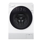 LG Mașină de spălat LG cu uscător | 12kg spălare | 8kg uscare | Clasa A | 6 Motion Direct Drive™ 10 ani garanție | TrueSteam™| ThinQ™| Alb, FH6G1BCH2N, thumbnail 2