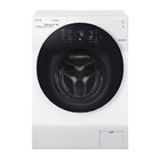 LG Mașină de spălat LG cu uscător | 12kg spălare | 8kg uscare | Clasa A | 6 Motion Direct Drive™ 10 ani garanție | TrueSteam™| ThinQ™| Alb, FH6G1BCH2N, thumbnail 1
