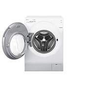 LG Mașină de spălat LG cu uscător | 12kg spălare | 8kg uscare | Clasa A | 6 Motion Direct Drive™ 10 ani garanție | TrueSteam™| ThinQ™| Alb, FH6G1BCH2N, thumbnail 2