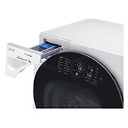 LG Mașină de spălat LG cu uscător | 12kg spălare | 8kg uscare | Clasa A | 6 Motion Direct Drive™ 10 ani garanție | TrueSteam™| ThinQ™| Alb, FH6G1BCH2N, thumbnail 5