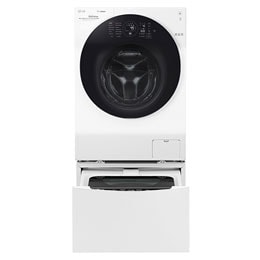 Mașină de spălat LG TwinWash™ | 12kg/2kg spălare | 8kg uscare | Clasa A | 6 Motion Direct Drive™ 10 ani garanție | TrueSteam™| ThinQ™ | Alb2