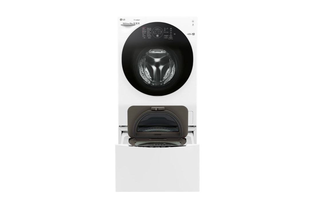 LG Mașină de spălat LG TwinWash™ | 10kg/2kg spălare | Clasa A+++ | 6 Motion Direct Drive™ 10 ani garanție | TrueSteam™| ThinQ™ | Alb, FH4WM12TWIN, thumbnail 2