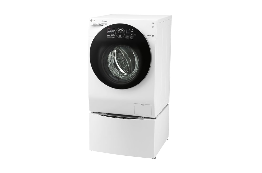 LG Mașină de spălat LG TwinWash™ | 10kg/2kg spălare | Clasa A+++ | 6 Motion Direct Drive™ 10 ani garanție | TrueSteam™| ThinQ™ | Alb, FH4WM12TWIN, thumbnail 5