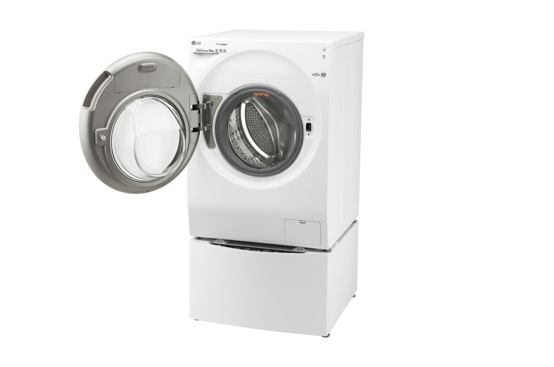 LG Mașină de spălat LG TwinWash™ | 10kg/2kg spălare | Clasa A+++ | 6 Motion Direct Drive™ 10 ani garanție | TrueSteam™| ThinQ™ | Alb, FH4WM12TWIN, thumbnail 6