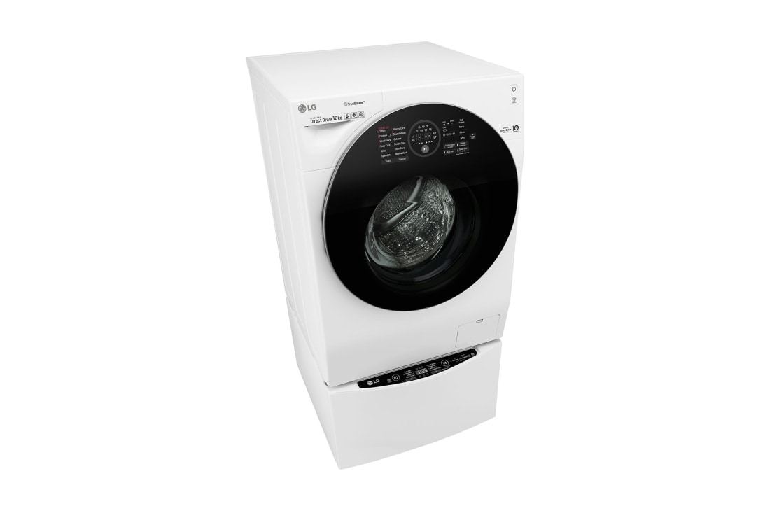 LG Mașină de spălat LG TwinWash™ | 10kg/2kg spălare | Clasa A+++ | 6 Motion Direct Drive™ 10 ani garanție | TrueSteam™| ThinQ™ | Alb, FH4WM12TWIN, thumbnail 8