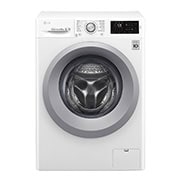 LG Mașină de spălat LG | 8kg spălare | 6 Motion Drive™ 10 ani garanție | Clasa A+++ | NFC SmartThinQ | Alb, F4J5TN4W, thumbnail 1