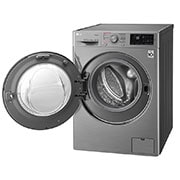 LG Mașină de spălat LG | 8kg spălare | 6 Motion Direct Drive™ 10 ani garanție | Steam™ | NFC SmartThinQ™, F4J6TY8S, thumbnail 3