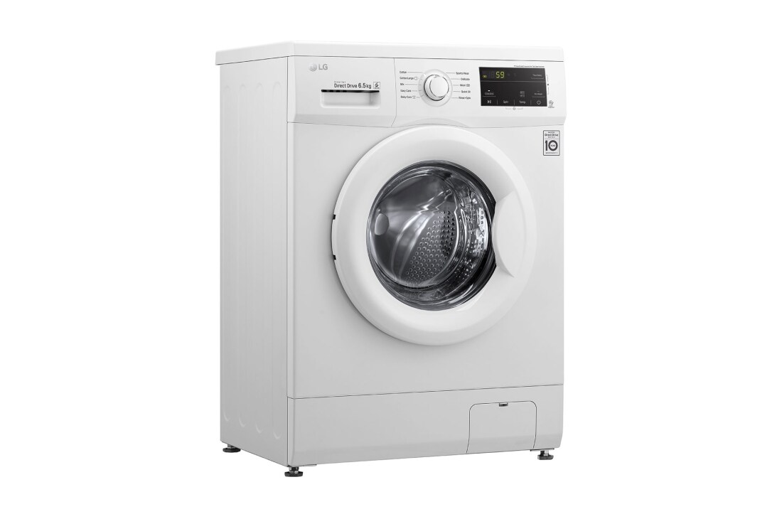 LG Mașină de spălat LG SLIM | 6.5kg spălare | 6 Motion Direct Drive™ 10 ani garanție | Clasa A+++ | BabyCare | Smart Diagnosis™ | Alb, FH2J3WDN0, thumbnail 3