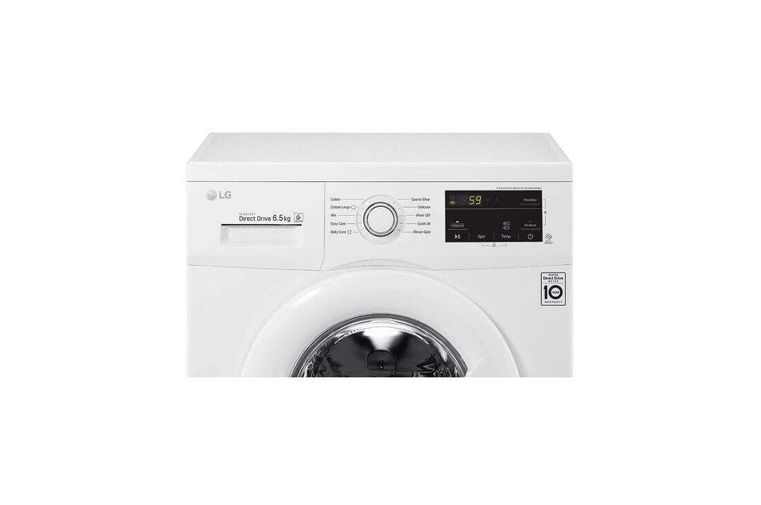 LG Mașină de spălat LG SLIM | 6.5kg spălare | 6 Motion Direct Drive™ 10 ani garanție | Clasa A+++ | BabyCare | Smart Diagnosis™ | Alb, FH2J3WDN0, thumbnail 5