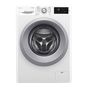 LG Mașină de spălat LG SLIM | 7kg spălare | 6 Motion Direct Drive™ 10 ani garanție | Clasa A+++ | Steam™ | NFC SmartThinQ | Alb, F2J5HY4W, thumbnail 1