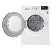 LG Uscator cu pompa de caldura Dual Inverter | 9 kg | Condensator cu curăţare automată, RC90U2AV2W, thumbnail 12