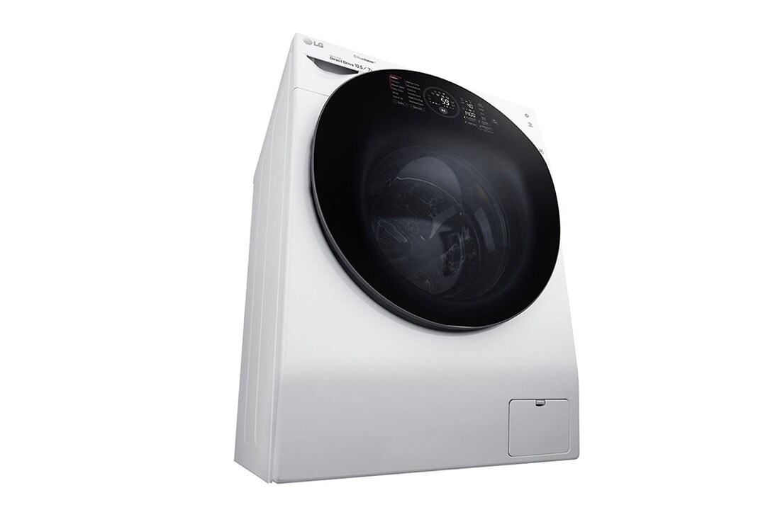 LG Mașină de spălat LG | 10.5kg spălare | 7kg uscare | Clasa A | 6 Motion Direct Drive™ 10 ani garanție | TrueSteam™| ThinQ™ | Alb, FH4G1JCH2N, thumbnail 11