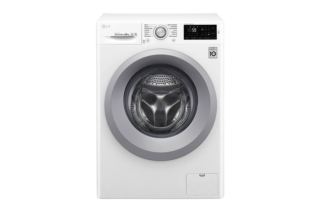 LG Mașină de spălat LG | 9kg spălare | 6 Motion Direct Drive™ 10 ani garanție  | Steam™ | Wifi | TurboWash™, F4TURBO9S