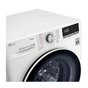LG Maşină de spălat cu uscător (2 in 1) | 8kg spălare/5kg uscare | Clasa E | AI DD™ 10 ani garanție | Steam™ | ThinQ™| Alb, F4DN408S0, thumbnail 4