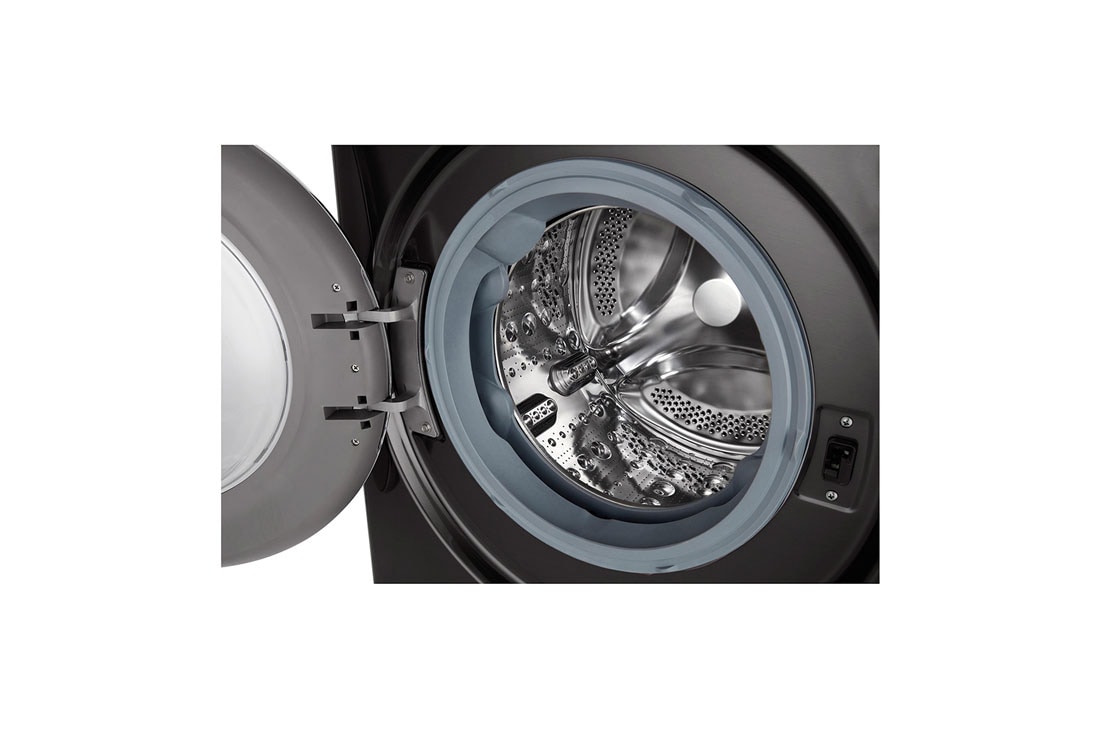 LG Mașină de spălat LG | 10.5kg spălare | AI Direct Drive™ 10 ani garanție | Clasa A+++ | SteamPlus™ | ThinQ™ | TurboWash360™ | Gri închis, F4WV910P2S, thumbnail 4