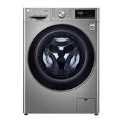 LG Maşină de spălat cu uscător | 9kg spălare/5kg uscare | 1400 rpm | AI DD™ | Clasa D ciclu spălare / Clasa E ciclu spălare + uscare| Steam™ | ThinQ™ | Argintiu, F4DN409S2T, thumbnail 2