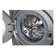 LG Mașină de spălat | 9kg spălare | 1400 rpm | AI Direct Drive™ | Clasa D | Steam™ | TurboWash™ | ThinQ | Argintiu, F4WN609S2T, thumbnail 4