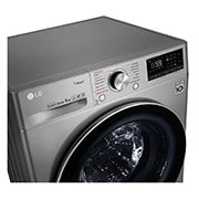 LG Mașină de spălat | 9kg spălare | 1400 rpm | AI Direct Drive™ | Clasa D | Steam™ | TurboWash™ | ThinQ | Argintiu, F4WN609S2T, thumbnail 5