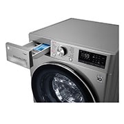 LG Mașină de spălat | 9kg spălare | 1400 rpm | AI Direct Drive™ | Clasa D | Steam™ | TurboWash™ | ThinQ | Argintiu, F4WN609S2T, thumbnail 7