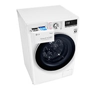LG Mașină de spălat LG cu uscător | 10.5kg spălare | 7kg uscare | AI Direct Drive™ 10 ani garanție | Clasa A | Steam+™| ThinQ™ | Alb, F4DV710H1, thumbnail 9