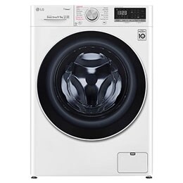 Mașină de spălat LG cu uscător | 9kg spălare| 5kg uscare | AI Direct Drive™ 10 ani garanție | Clasa E | Steam™| ThinQ™ | Alb2
