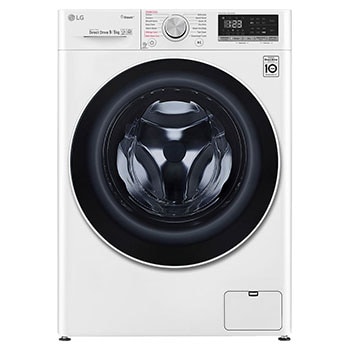 Mașină de spălat LG cu uscător | 9kg spălare| 5kg uscare | AI Direct Drive™ 10 ani garanție | Clasa E | Steam™| ThinQ™ | Alb1