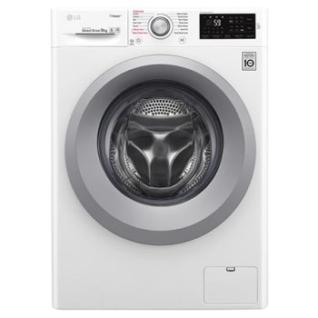 Mașină de spălat LG | 9kg spălare | 6 Motion Direct Drive™ 10 ani garanție | Clasa A+++ | Steam™| NFC | Alb1