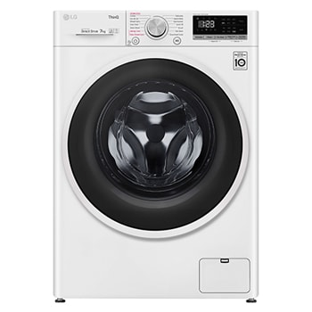 Mașină de spălat LG AI DD Slim | 7Kg spălare | AI Direct Drive 10 ani garanție | Clasa E | Steam™ |  ThinQ™ | Alb1