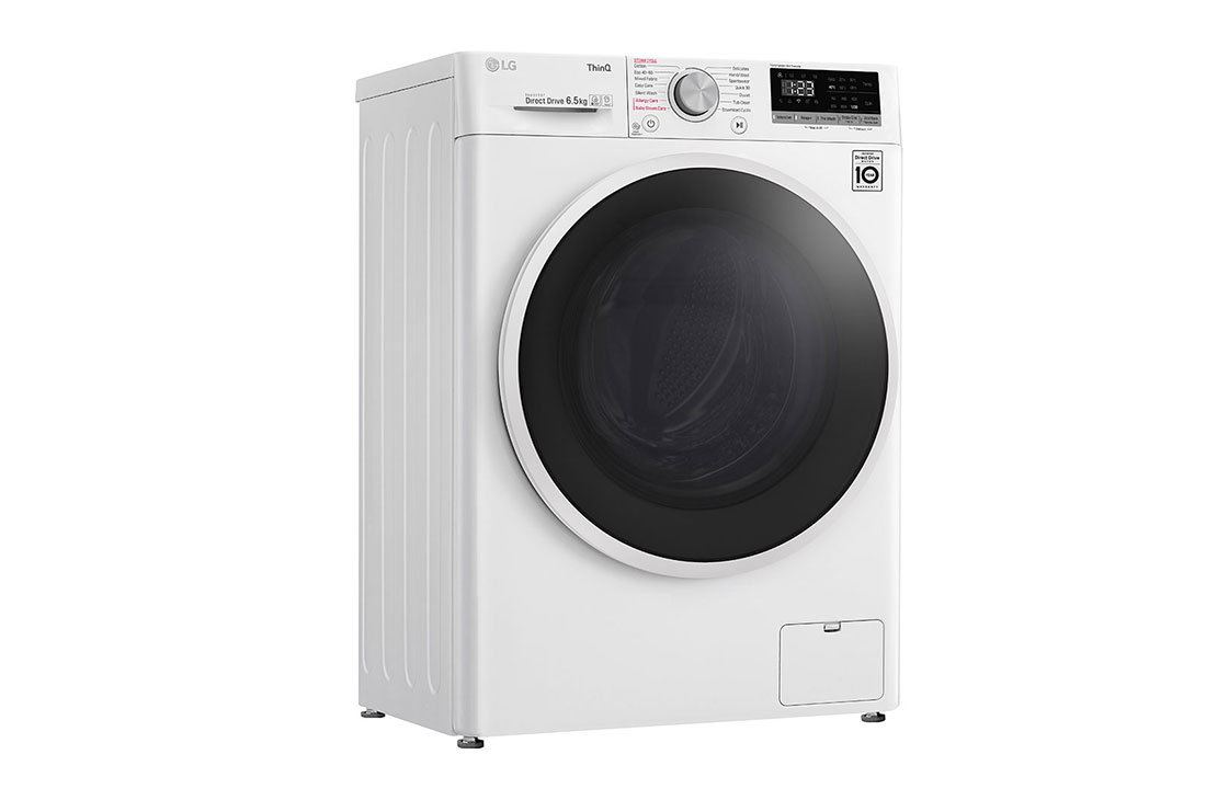 LG Mașină de spălat LG AI DD Slim | 7Kg spălare | AI Direct Drive 10 ani garanție | Clasa E | Steam™ |  ThinQ™ | Alb, F2WT4S6AIDD, thumbnail 11