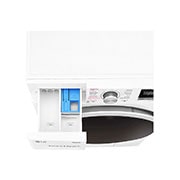 LG Mașină de spălat LG AI DD Slim | 7Kg spălare | AI Direct Drive 10 ani garanție | Clasa E | Steam™ |  ThinQ™ | Alb, F2WT4S6AIDD, thumbnail 6