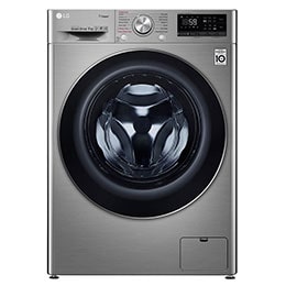 Mașină de spălat LG AI DD Slim | 7Kg spălare | AI Direct Drive 10 ani garanție | Clasa E | Steam™ | TurboWash™ | ThinQ™ | Gri2