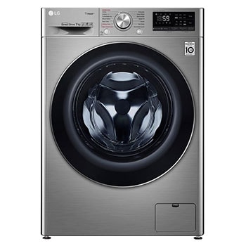 Mașină de spălat LG AI DD Slim | 7Kg spălare | AI Direct Drive 10 ani garanție | Clasa E | Steam™ | TurboWash™ | ThinQ™ | Gri1