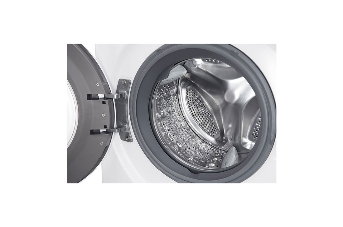 LG Mașină de spălat LG | 9Kg spălare | 6 Motion Direct Drive 10 ani garanție | Clasa A+++ | NFC Smart ThinQ | Alb, F4J5VN4W, thumbnail 3